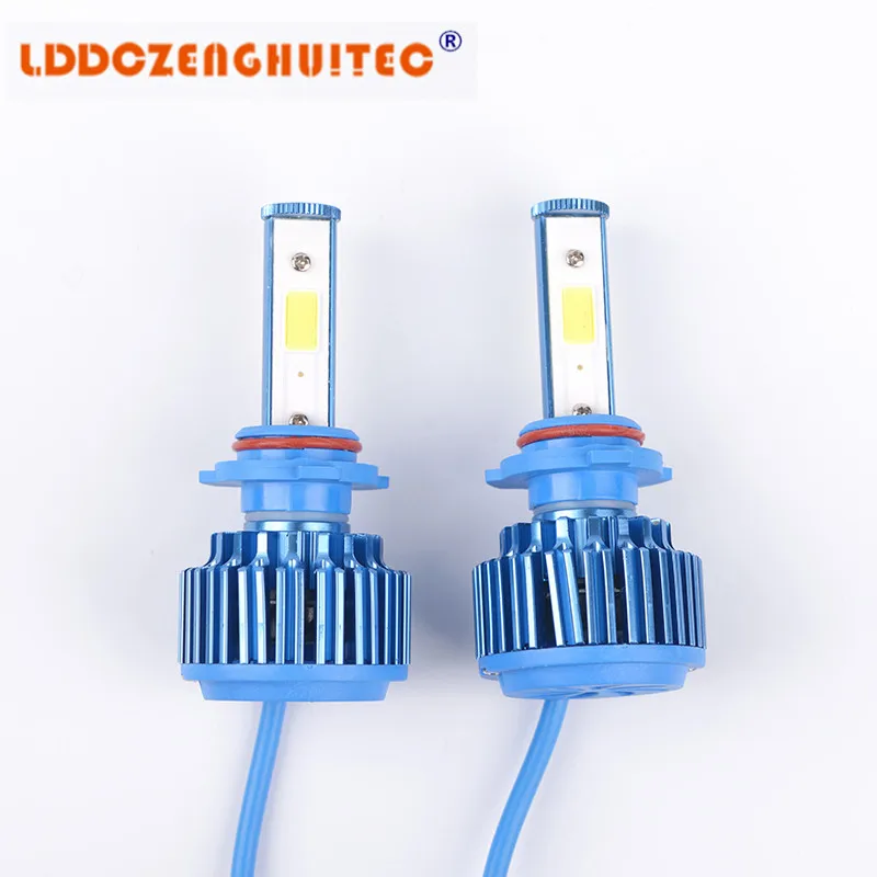 

LDDCZENGHUITEC LED auto Headlight Headlamp 360 degree fix COB Conversion kit 3000lm 6000k H1 H3 H7 H11 H4 9005 9006 880 881 H13