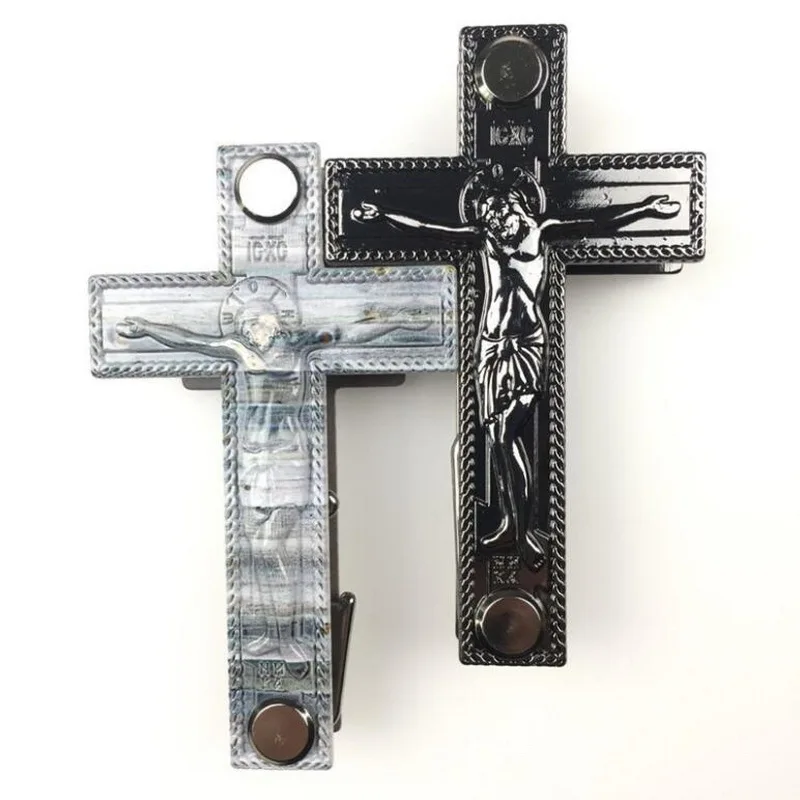 Jesus Cross, outdoor portable EDC multi-tool, metal key storage, key bottle opener