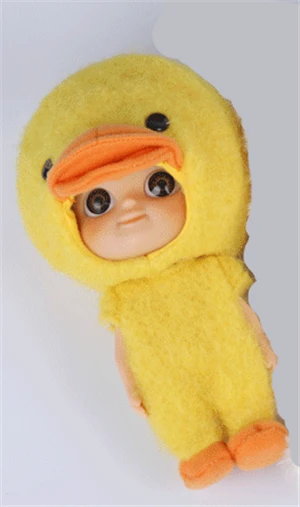 Специальное предложение Макияж IXDOLLS Blyth куклы с одеждой, большие глаза головы утки Тигры Слон с фабрики подходит для девочек - Цвет: A