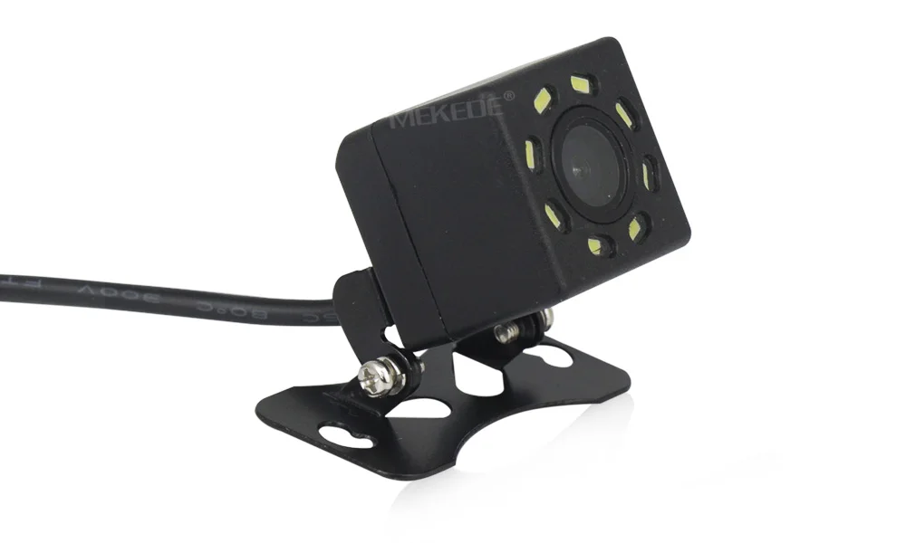 HD 8 светодиодный камера заднего вида с ночным видением, широкоугольная HD цветное изображение, водонепроницаемая универсальная парковочная камера заднего вида
