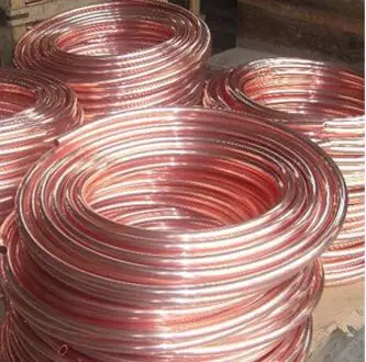 5MM*0.5mm Length 2m Red Copper Pipe tube Capillary Tube Fridge And Air Conditioning For Refrigeration