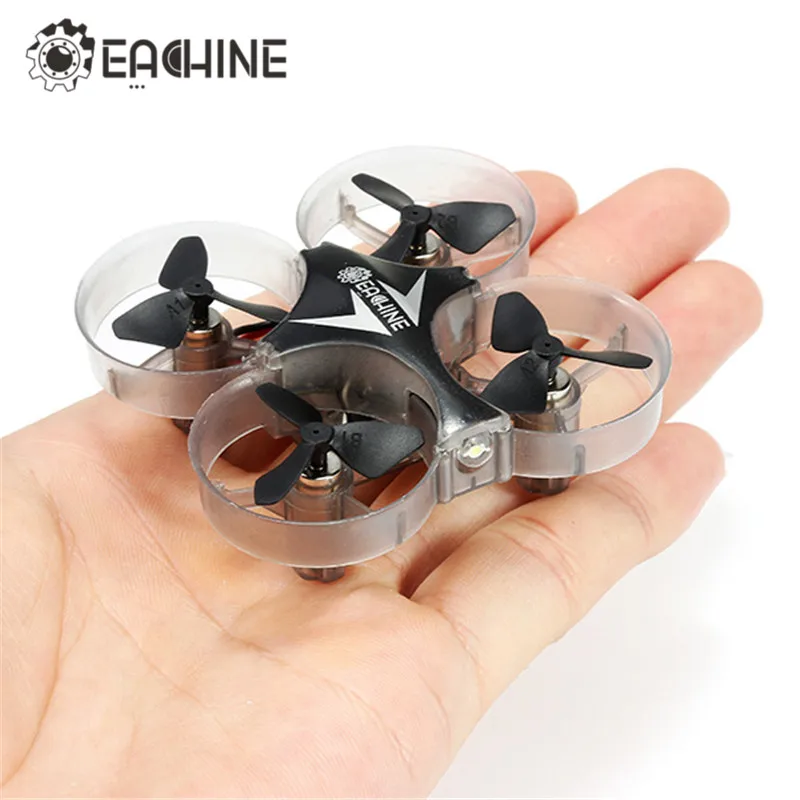 Горячая Eachine E012 мини 2.4G 4CH 6 Axis Безголовый Дрон С LED Фонарями RC Квадрокоптер RTF
