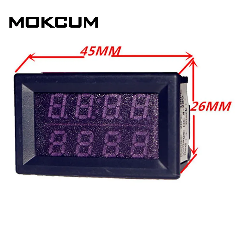 

DC 4-28V Blue Double LED Display Temperature Control Thermometer Temperature Controller -20~100 Celsius Doble Termometro