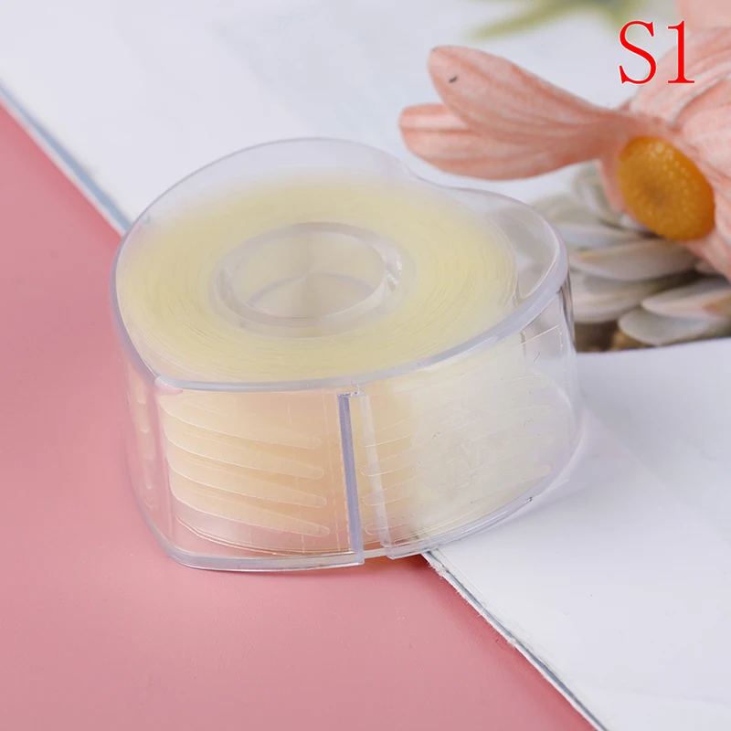 1 Roll Eyelid Tape Sticker Invisible Double Fold Eyelid Paste Clear Stripe Self-adhesive Natural Eye Tape Makeup Tool S/L