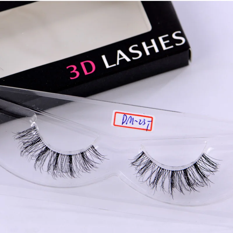 

NEW Mink Eyelashes Clear Band Eye Lashes Crisscross Transparent Band False Eyelashes Handmade Dramatic Lashes Upper Lash