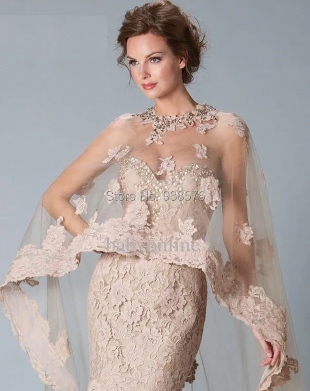 Sexy Floor Length Plus Size Bridal Long Jackets Shawl Wedding Bolero Tulle For Fashion Dress 