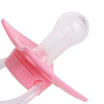 

Newborn Baby Silicone Orthodontic Soother Dummy Pacifier Infant Teat Nipple