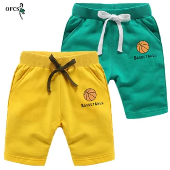 OFCS Baby Boys Shorts Trousers For Boy Girls Shorts Children's Cotton Sports Boys Beach Shorts Kids Boys Short Motion Pants 2-12 1