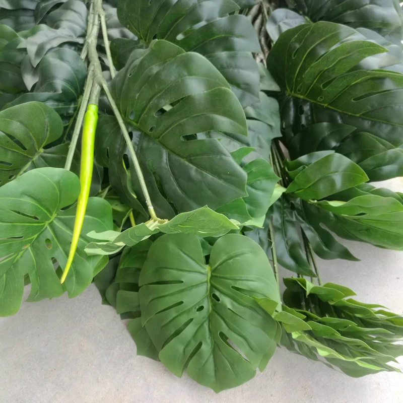 Искусственное искусственное растение NuoNuoWell 100x40 дюймов зеленое из ротанга