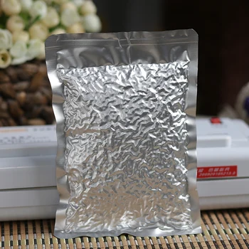 

11x16cm Ping pocket 200pcs/lot Pure aluminium bag Sachets food Heat seal smeel proof, mylar coffee bean/powder flat pouch