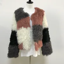 Женские куртки из натурального кроличьего меха с воротником из меха енота вязаные зимние куртки с мехом кролика рекс