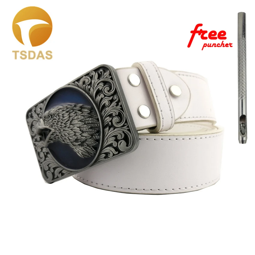 Buy Cool Eagle Belt Buckle With Silver Plating For Men's Fashion Belt Buckle
