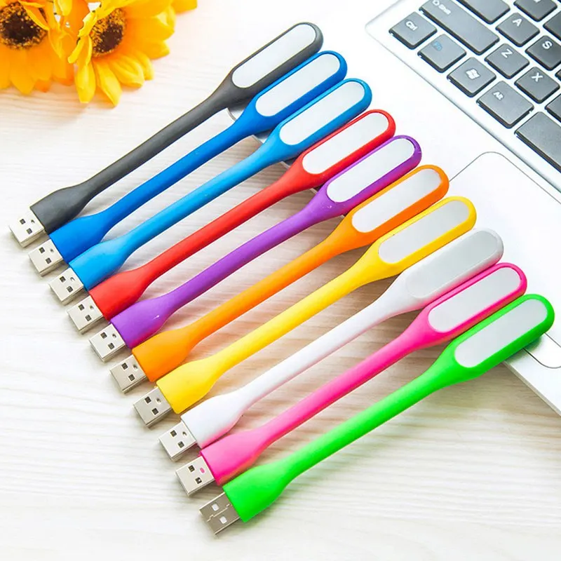 Hoomall USB LED Гибкая подсветка для клавиатуры супер яркая мини Power Bank компьютера ПК