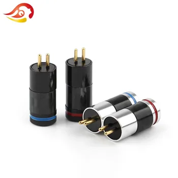

QYFANG New 1 Pair Carbon Fiber 0.78mm Earphone Pins DIY Plug For JH Audio JH16 JH11 Pro Solder Wire Connector Audio Jack Adapter