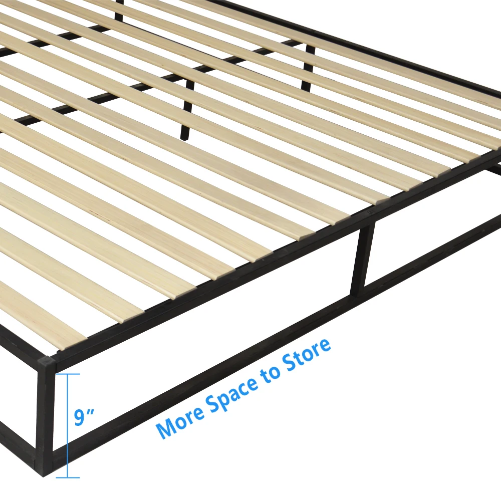 King Size Metal Bed Frame with Slat Dropshipping