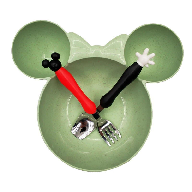3Pcs Baby Wheat Tableware Solid Feeding Cartoon Dishes Baby Kids Training Bowl Plate Food Feeding Dinnerware Set for Children 3Pcs Baby Wheat Tableware Solid Feeding Cartoon Dishes Baby Kids Training Bowl Plate Food Feeding Dinnerware Set for Children