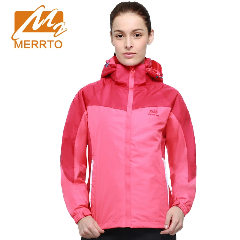 

MERRTO Women's outdoor Windproof Waterproof Winter shell+Lined Two Pieces set Outdoor Jackets camping hiking keep warm Coat