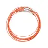 10 unids/lote 46 cm de plata collar de acero inoxidable de alambre de cable para DIY joyería ► Foto 3/5