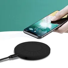 Беспроводные зарядные устройства Pad Портативный Chargeur 10 Вт Qi беспроводной зарядки без проводной для Iphone7 8 Xiaomi P30 Pro samsung S8 индукции