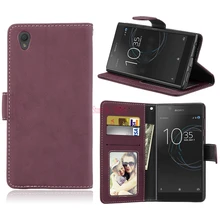 Чехол-книжка для sony Xperia L1 LTE G 3312 3311 3313 Waller Ретро Модный кожаный чехол для телефона sony Xperia L1 G3312 G3311 G3313