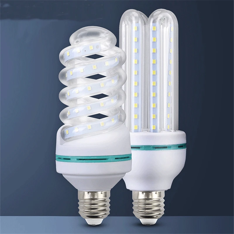 E27 led energy saving bulb spiral tube bulb home white light indoor bed