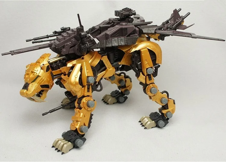 BT модель строительные наборы: ZOIDS EZ-016 меч тигр золото 1: 72 весы полный действие пластиковый комплект собрать модель день рождения