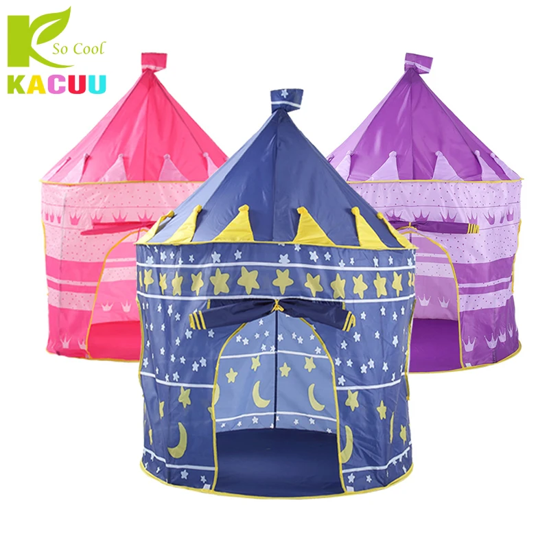 Детская палатка портативная складная Tipi Prince для детей мальчиков замок Юрта