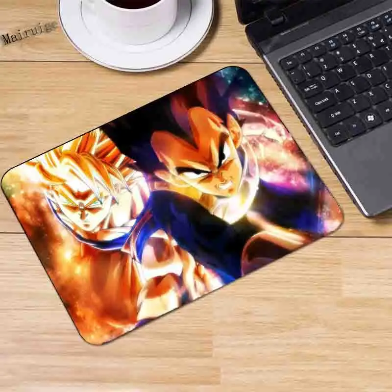 Mairuige Dragon ball z goku резиновый, мягкий, для игр нескользящий износостойкий коврик для мыши коврик 220*180*2 мм как стильный офисный аксессуар и - Цвет: 25X20CM