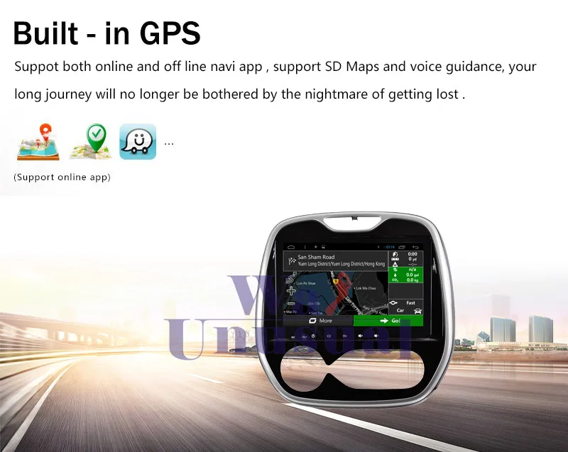 Excellent WANUSUAL 9" Quad Core 16G Android 6.0  GPS Navigation for  Duster 2014 2015 2016 2017 Auto With BT Wifi Mirror Link Maps 17