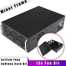 Leory Air Miner Frame Crypto Coin Open Mining Rig Case Fan For GPU ETH/ETC/ZEC/XMR