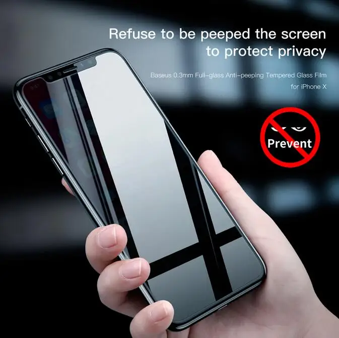 

0.3mm Anti Tempered Glass For iPhone X Screen Protector Ultra Thin Protective Glass For iPhone X Anti Glare Glass