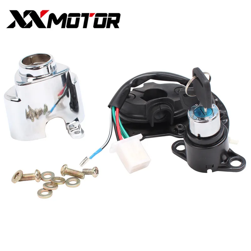 Ключ замка зажигания мотоцикла для Honda Magna 250 Steed 400 VT250 VT600 VT750 Shadow 600 750 VLX600|Зажигание