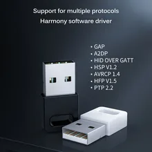 Bluetooth-приемник USB адаптер до 20 м беспроводной диапазон для Windows компьютера Bluetooth 4,0 ключ Музыкальный Звуковой адаптер