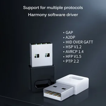 

USB Bluetooth Receiver Adapter Up To 20M Wireless Range For Windows Computer Bluetooth 4.0 Dongle Music Sound Adapter