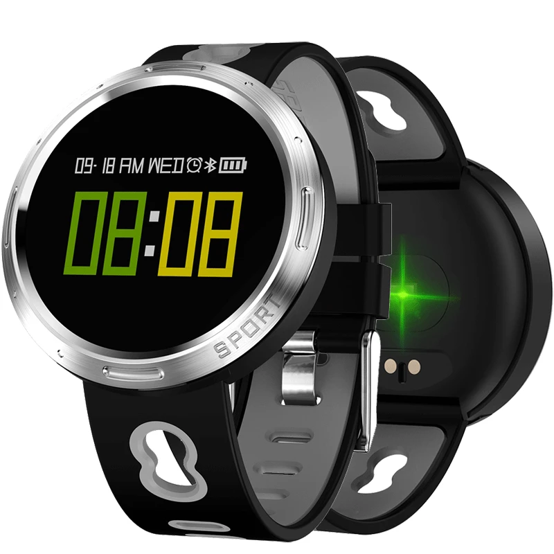 

Smart Bracelet Men Women Watches Fitness Activity Tracker Continuous Heart Rate Monitor SMS Push Sedentary Reminder Wristband