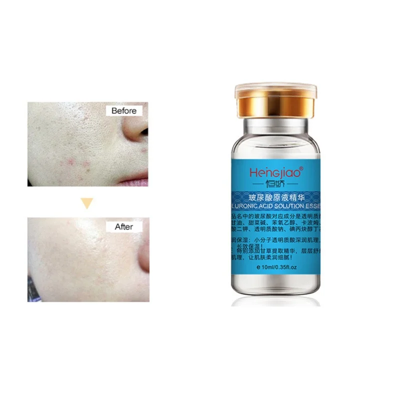 

10ml Pure Hyaluronic Acid Face Serum Moisturizing Anti-wrinkle Serums Whitening Cream Anti-aging Facial Skin Care