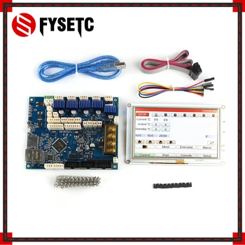 

Clone Latest Duet 2 Maestro Advanced 32 Bit Electronics With 5'' 5 inch PanelDue 5i Integrated Colour Touch Screen Controllers