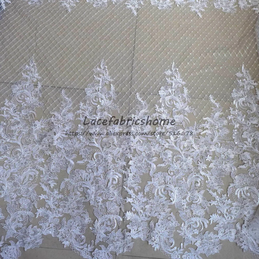 

Free shipping new off white/pink/red fashion embroidery for evinging/show dress lace fabric