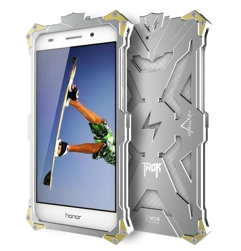 For Huawei Honor 5A Zimon Aviation Aluminum Metal Case Strong Cover Y6 II Cases | Мобильные телефоны и аксессуары