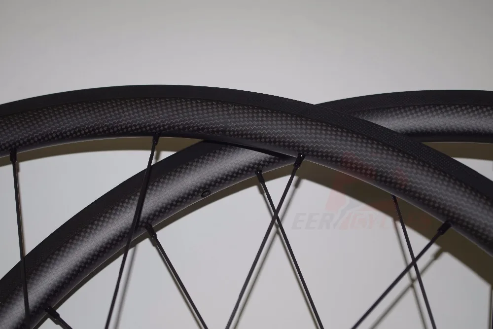 30mm carbon road bicycle wheelset