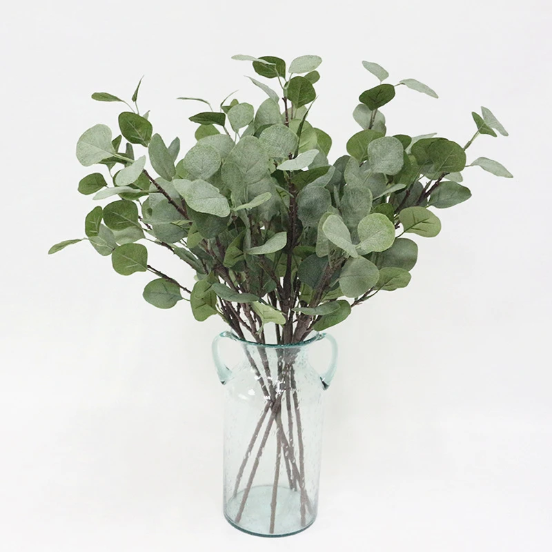 Simulation Plant Eucalyptus Artificial Flower Wedding Floral Plant Simulation Plant Eucalyptus Artificial Flower Wedding Floral Plant