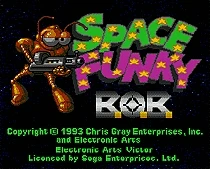 Космическая Funky B.O.B 16 бит MD игровая карта для 16 бит Sega megadrive Genesis игровая консоль