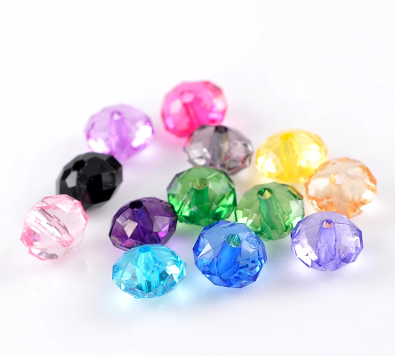 акриловые граненые бусины. акриловые бусины 8 мм 500 гр. бусины акрил. акрил бусины. 50г.