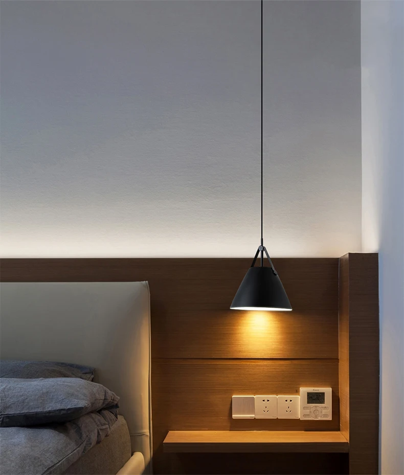 Iluminação do Pendente Sala de Jantar Moderna para o para o Quarto Sala de Estar Luz de Suspensão Restaurante Cozinha Lâmpada Pingente Levou Luz Nordic Light Quarto 9 Restaurante pingente de iluminação cozinha pingente lâmpada