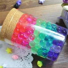 1000 шт./пакет красочные растениеводства с украшением в виде кристаллов бусины шары что растут в воде гидрогель гель домашний декор 8ZSH760-1q