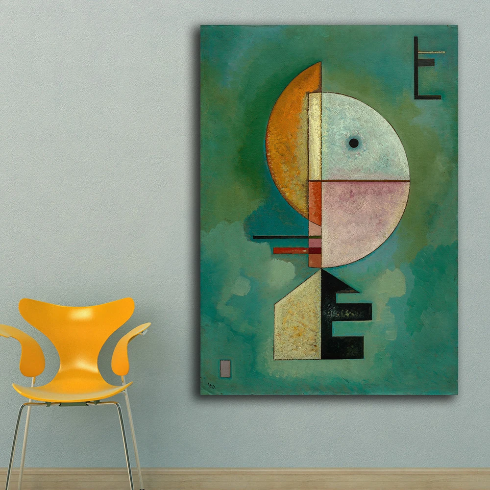 HD картина вверх по Wassily Kandinsky холст для гостиной украшение дома маслом на холсте