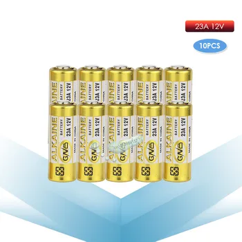 

kpay 10pcs/Lot Small Battery 23A 12V 21/23 A23 E23A MN21 MS21 V23GA L1028 Alkaline Dry Battery