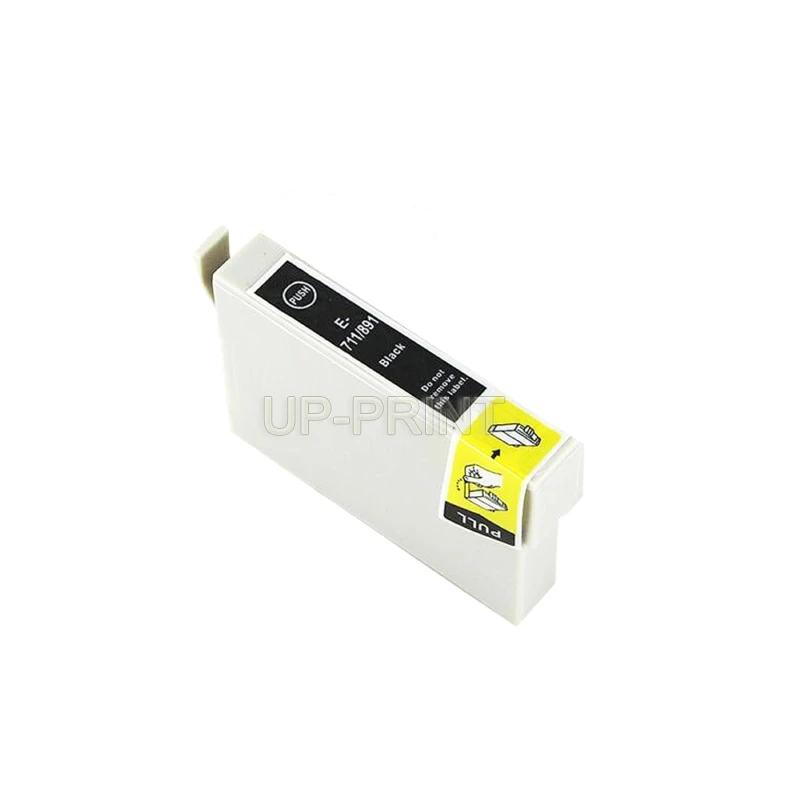 UP 5pcs T0711 black Ink Cartridge For Epson Stylus D78 D92 D120 DX4000 SX210 SX215 SX218 SX115