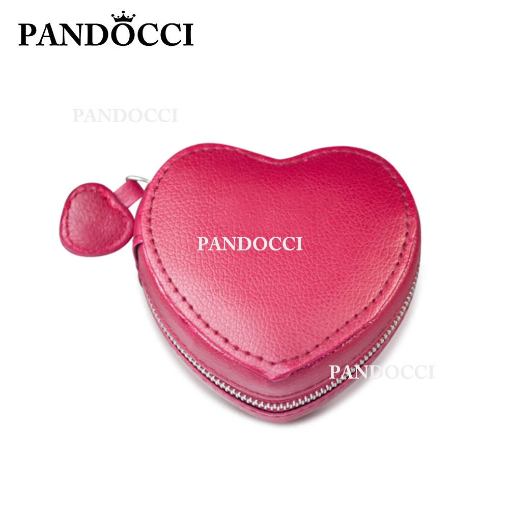 

PANDOCCI Trend Personality Heart-shaped Jewelry Protective Box Casual Vitality Gift Packaging Box Original Women's Jewelry