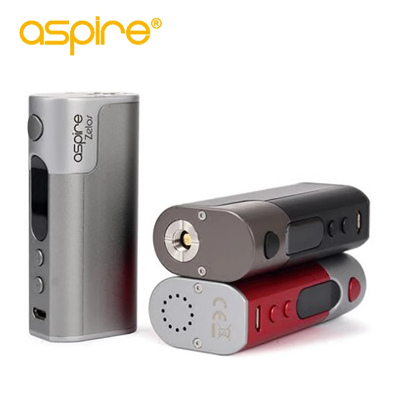 Aspire Zelos 50 Вт коробка мод TC батарея Vape мод 2000 мАч встроенный Lipo аккумулятор VV VW TC вейпер режим электронная сигарета